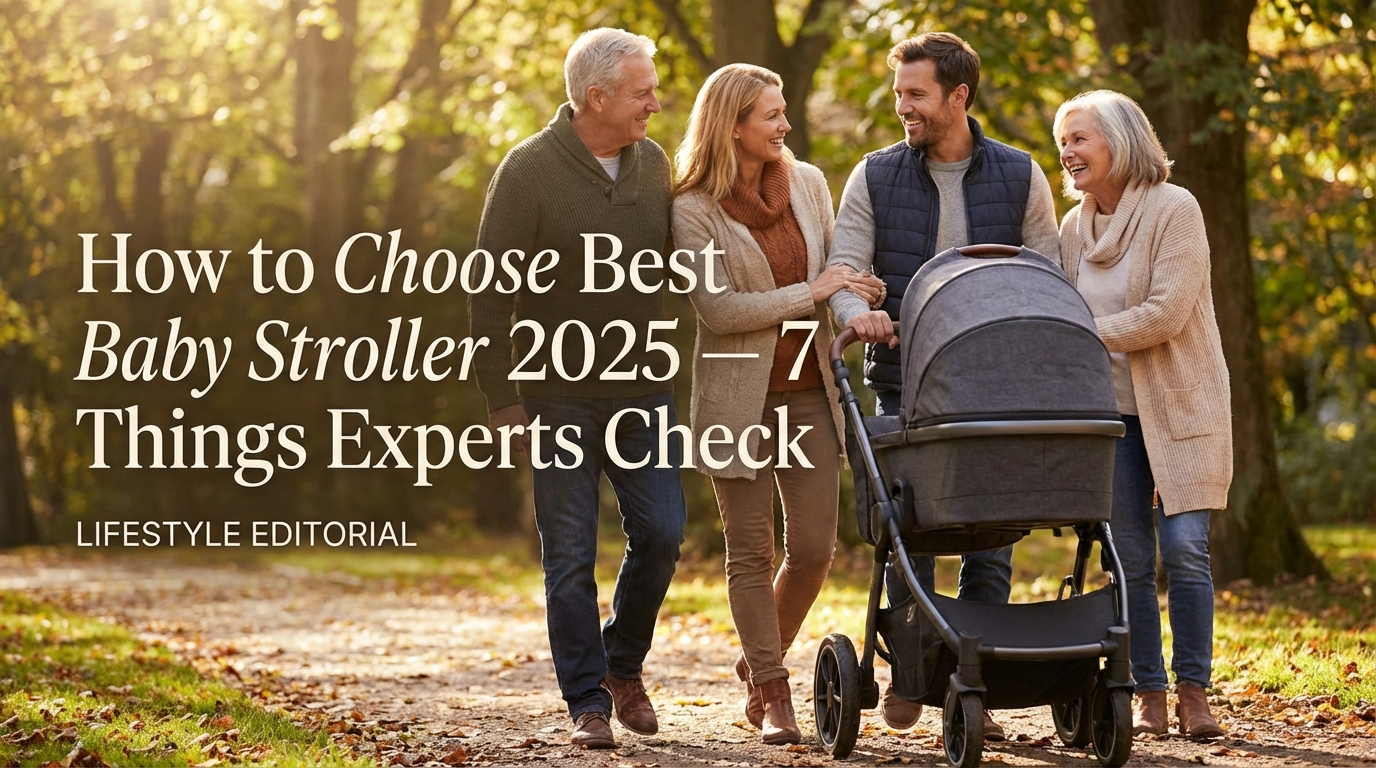 How to Choose Best Baby Stroller 2025 — 7 Things Experts Check